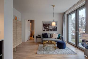 Neubau 2018: Hochwertig möblierte Erdgeschosswohnung