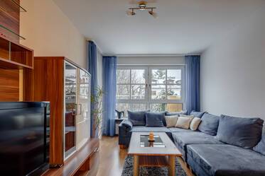 Sehr helle 2-Zimmer Wohnung mit Garten (ca.50m²)
