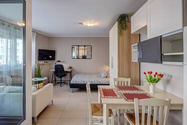 Gut geschnittenes Apartment mit Duplexgarage