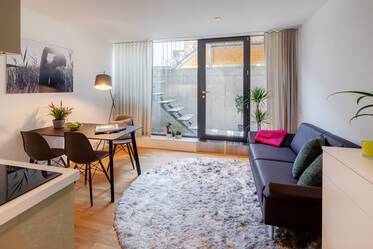 Helle Souterrainwohnung in Energieeffizienzhaus