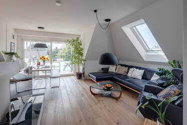 Moderne Wohnung mit Dachterrasse