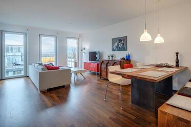 Helle Neubauwohnung mit Zugspitzblick