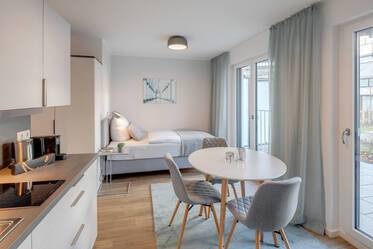 Stilvoll möblierte Erdgeschosswohnung