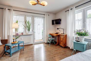 Großzügige 1-Zimmer Wohnung für ein Paar