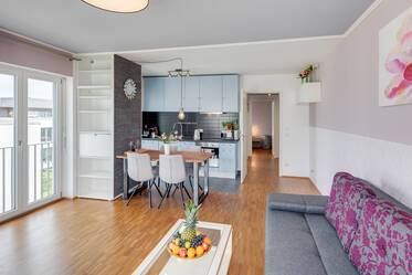 Wohnen auf Zeit mit Balkon in der Messestadt Riem