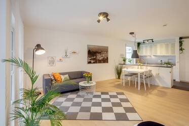 Erdgeschosswohnung mit sonniger Terrasse &amp; Garten