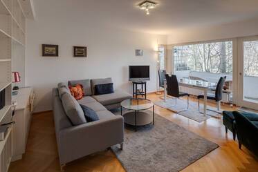 Möblierte Wohnung mit Schwimmbadzugang