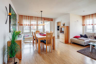 Gemütlich und modern möblierte 3-Zimmer Wohnung 
