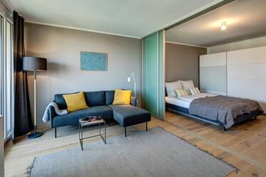 Große 1,5-Zimmer Wohnung mit Loftfeeling