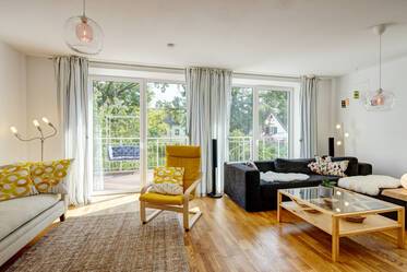 Große sonnige Maisonettewohnung