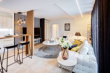 Möblierte 3-Zimmer Wohnung auf Zeit mit Loggia