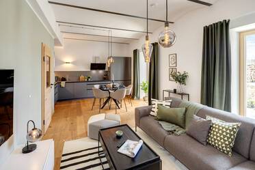 Wunderschöne möblierte Terrassenwohnung