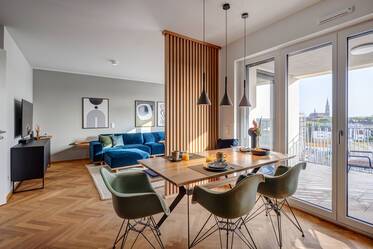 Exklusive, erstklassig möblierte Wohnung