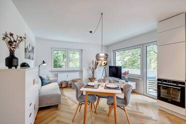 Top möblierte Wohnung in gehobener Wohnlage