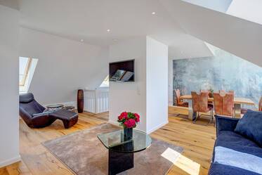 Maisonettewohnung mit phänomenalem Blick über München