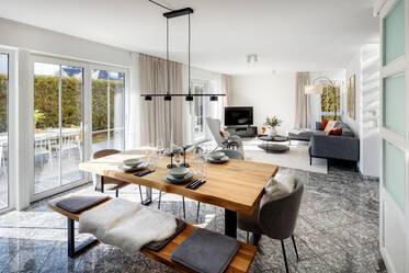 Schöne Maisonettewohnung mit Garten und Südterrasse 