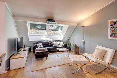Helle Wohnung mit einladender Dachterrasse