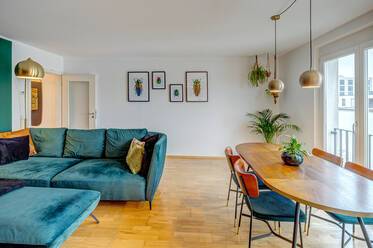 Lichtdurchflutete Wohnung mit großer Dachterrasse