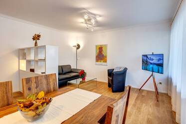 Neuwertig möblierte 3-Zimmer Wohnung in Solln