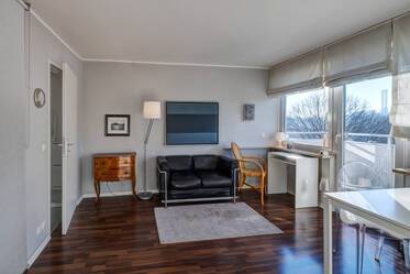 Helles Apartment mit Weitblick auf die Frühlingsanlagen