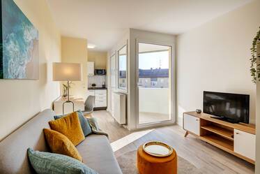 5 Gehminuten zur Haltestelle Frankfurter Ring U2