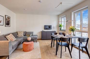 Sehr schöne möblierte Wohnung auf Zeit in Poing