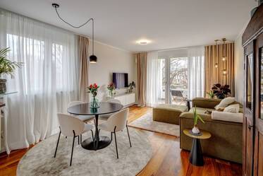 3-Zimmer Wohnung auf Zeit mit sonnigem Balkon