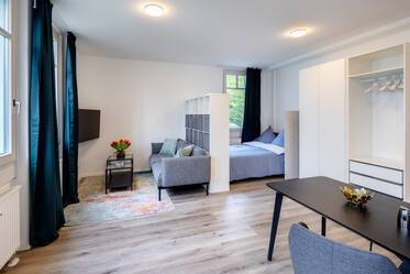 Sehr schöne möblierte Wohnung in Grasbrunn