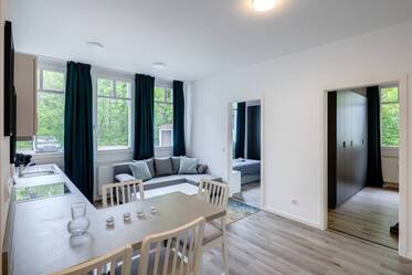 Grasbrunn/Vaterstetten: Möblierte 3-Zimmer Wohnung