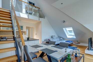 Exklusive möblierte Maisonette-Galerie Wohnung