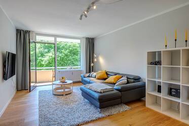 Möblierte 3-Zimmer Wohnung, Nähe Flughafenlinie S8 