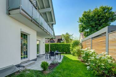 Gartenwohnung in Gröbenzell, neu möbliert 
