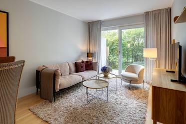 Erdgeschosswohnung - schön und hell eingerichtet