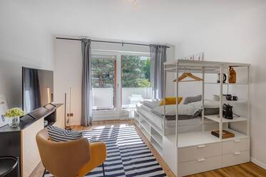 Nähe Nymphenburger Schloss: modern und sehr ruhig 