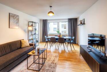 2-Zimmer Wohnung mit moderner Möblierung