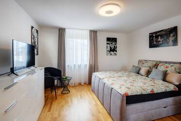 Wohnen auf Zeit: Große möblierte 1-Zimmer Wohnung 