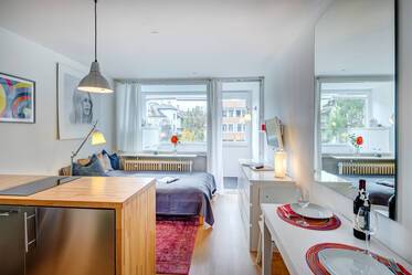 Schöne möblierte Wohnung in Neuhausen