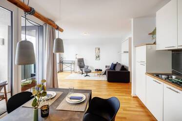 Apartment mit innovativem Schrankbett für smarten Komfort