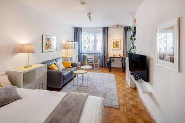 Wohnen auf Zeit: Großzügiges möbliertes Apartment