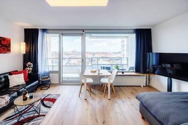 2024 frisch renoviert mit Blick über die Stadt