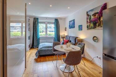 Menterschwaige: Studio-Apartment an der Isar 