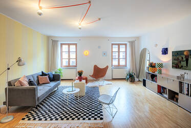 Individuelle Wohnung mit stimmigem Gesamtkonzept 