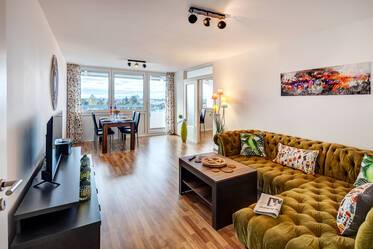 Großzügig geschnittene Wohnung mit Weitblick