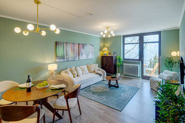 Mit Balkon im sehr ruhigen Innenhof