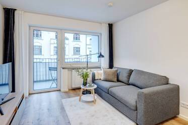 Moderne Wohnung mit zwei Balkonen in zentraler Lage