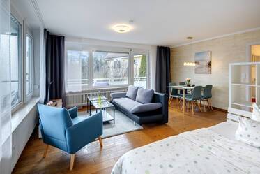 Großzügige 1-Zimmer Wohnung mit 2 Balkonen