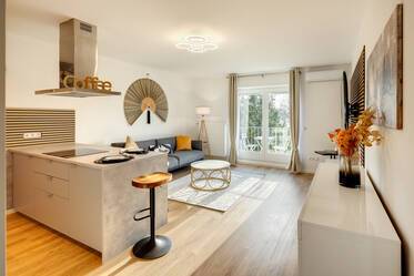 Moderne 2.5-Zimmer Wohnung mit offener Küche