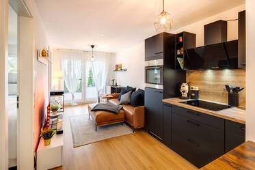 Moderne EG-Wohnung mit Terrasse & Duplexgarage