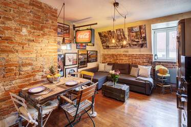 Individuell wohnen im Shabby Loft-Stil 