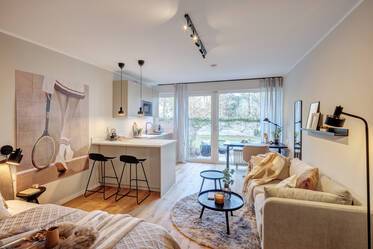 City-Apartment mit privater Terrasse und Garten